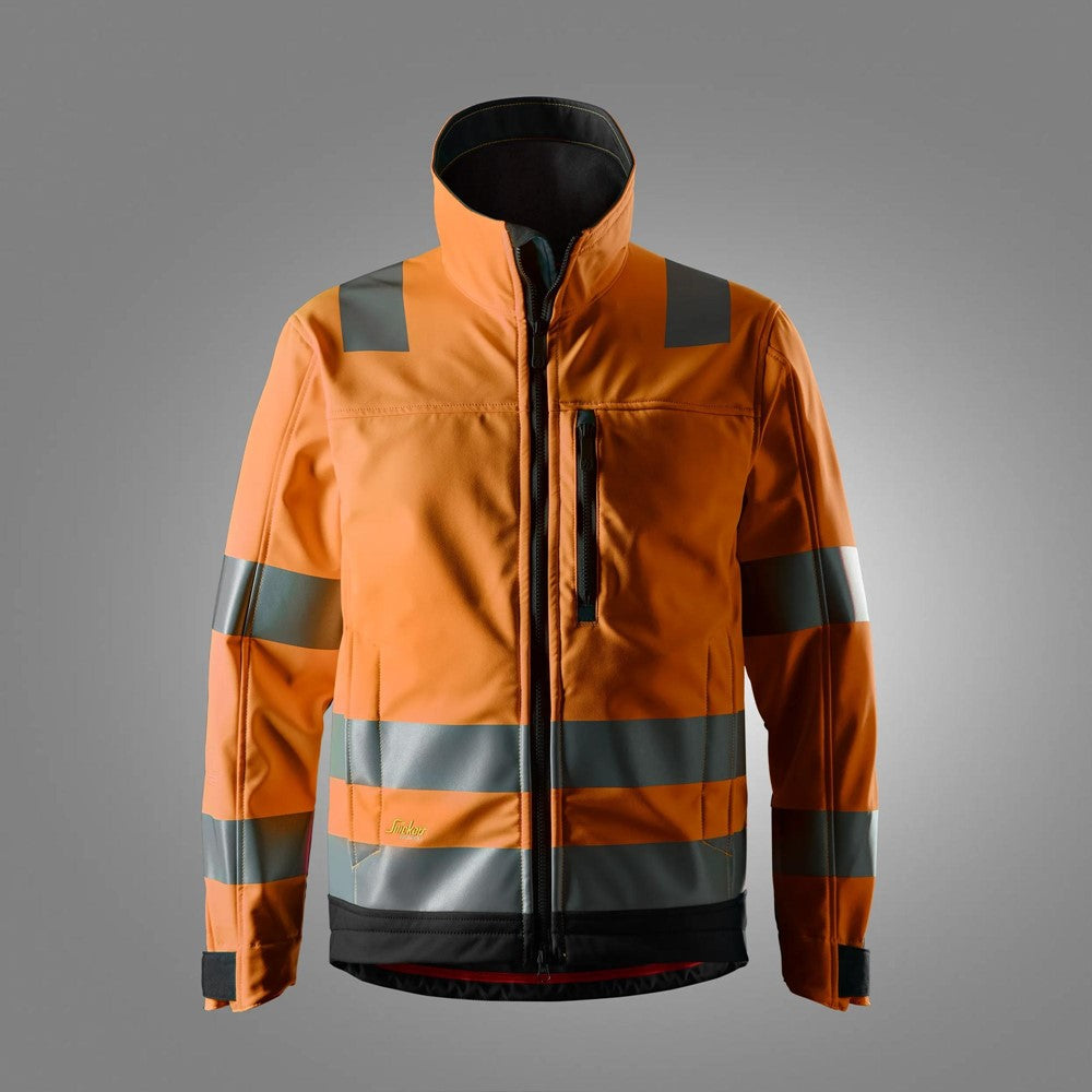 AllroundWork varseljacka i softshell, varselklass 3