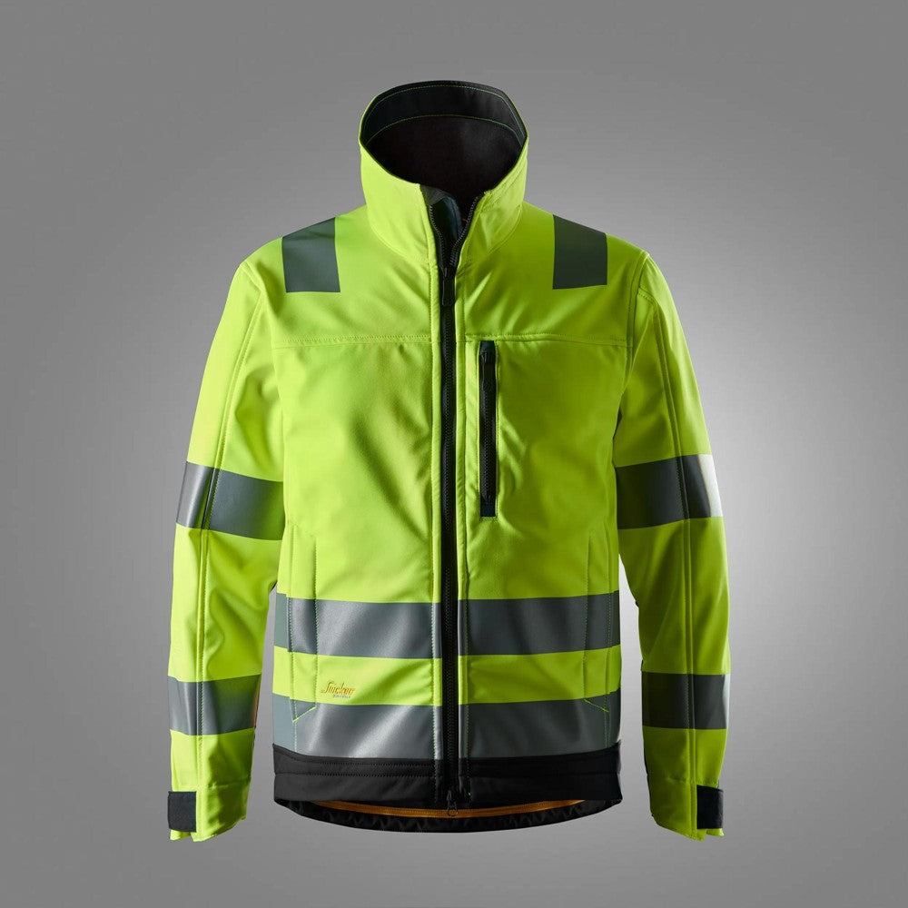 AllroundWork varseljacka i softshell, varselklass 3