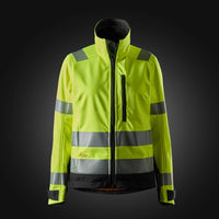 AllroundWork varseljacka i softshell, dam, varselklass 2/3