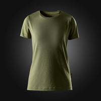 T-shirt med smal passform, dam