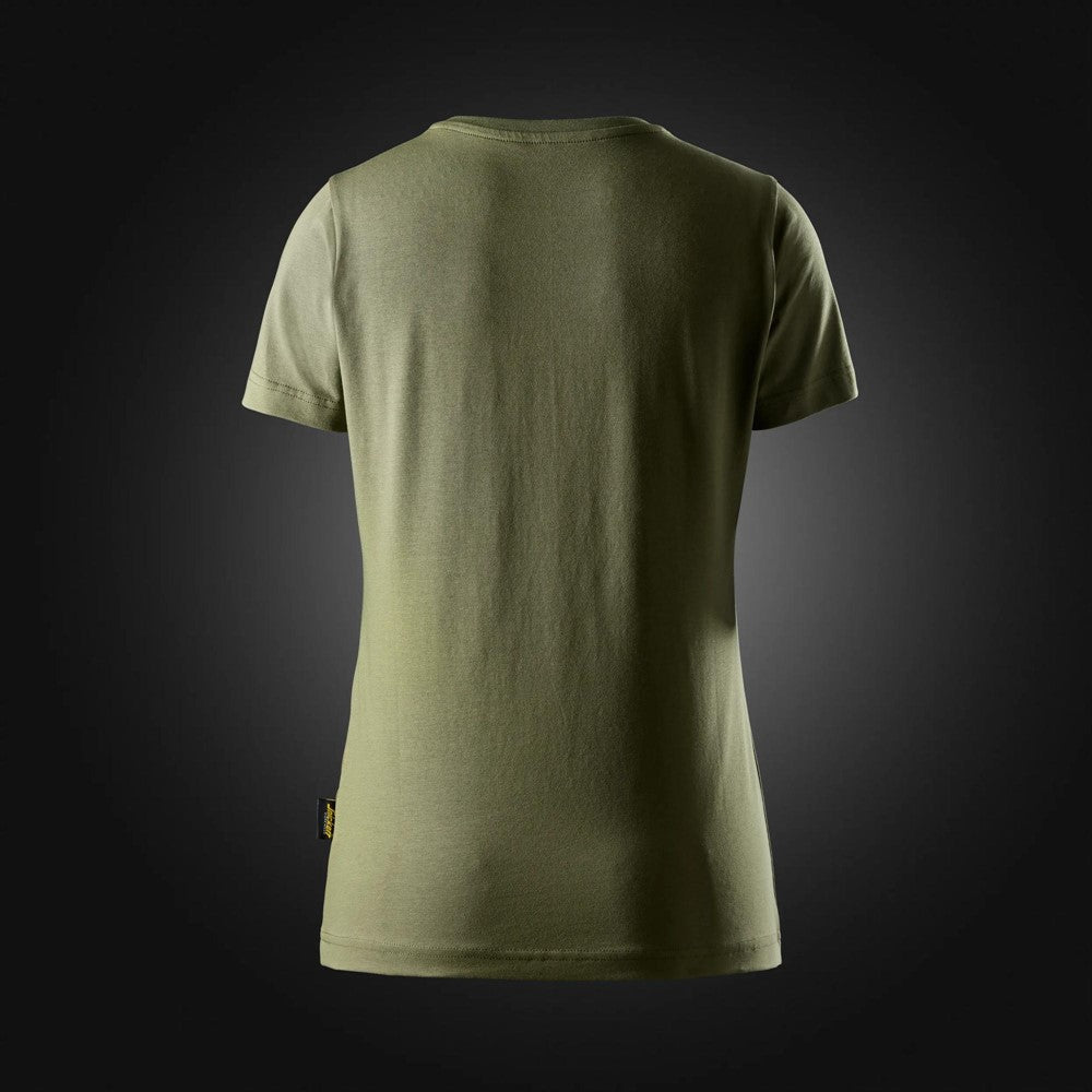 T-shirt med smal passform, dam