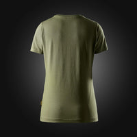 T-shirt med smal passform, dam