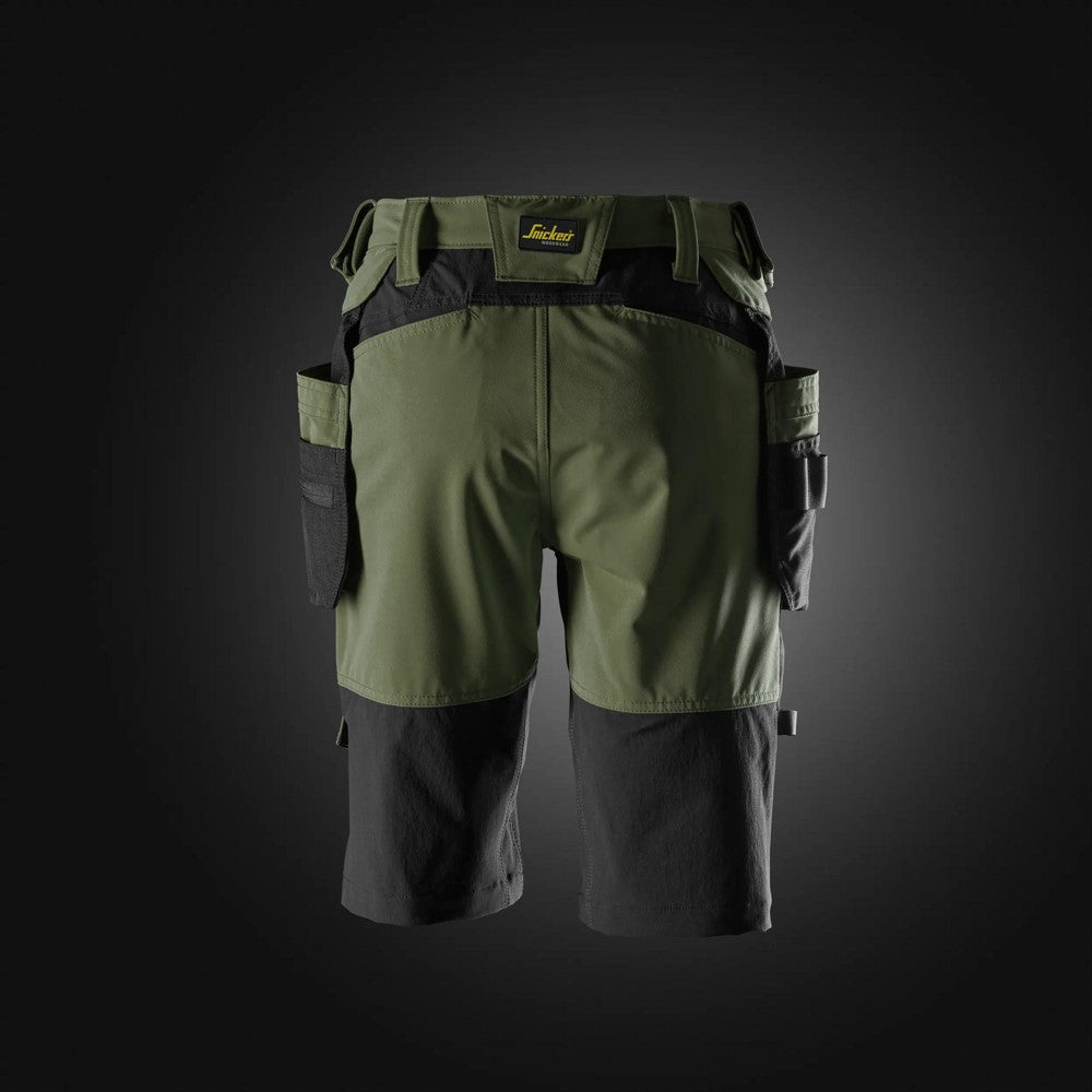 AllroundWork damshorts med stretch och avtagbara hölsterfickor