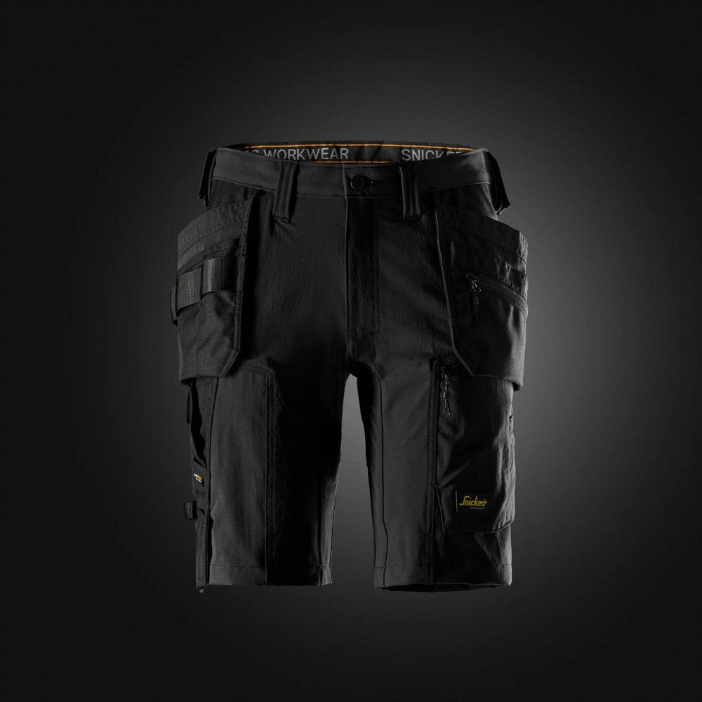 AllroundWork stretchshorts med hölsterfickor
