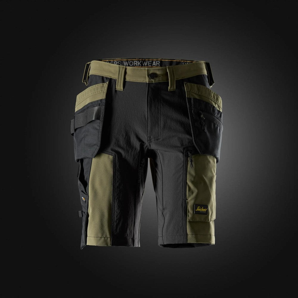 AllroundWork stretchshorts med hölsterfickor